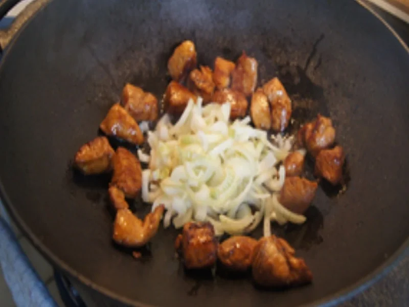 Hähnchenbrustfilet mit Champignons und Basmatireis - Rezept - Bild Nr. 16888