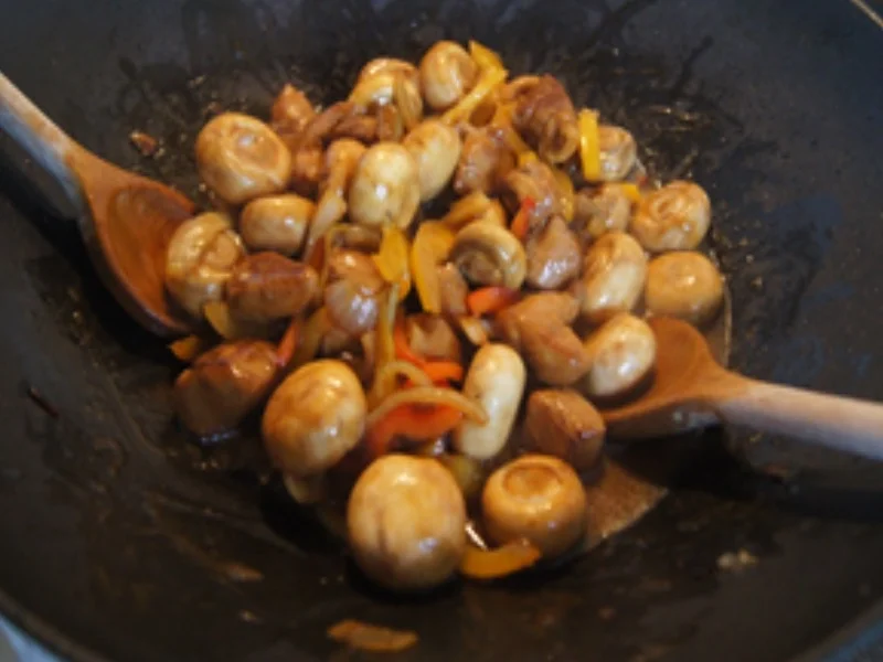 Hähnchenbrustfilet mit Champignons und Basmatireis - Rezept - Bild Nr. 16888