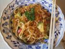 Bratnudeln mit Putenhackfleisch und Gemüse - Rezept - Bild Nr. 2