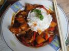 Hühnerfleisch süß-sauer mit Basmatireis - Rezept - Bild Nr. 2