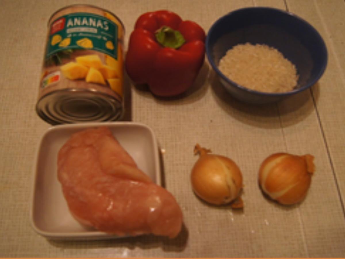 Hühnerfleisch süß-sauer mit Basmatireis - Rezept - Bild Nr. 3