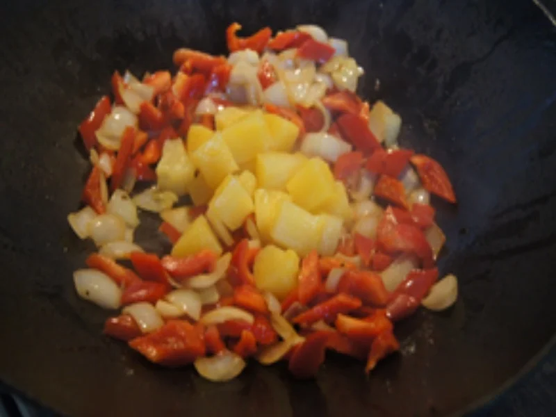 Hühnerfleisch süß-sauer mit Basmatireis - Rezept - Bild Nr. 15