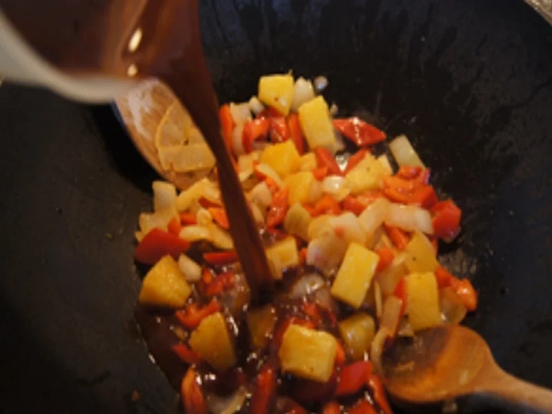 Hühnerfleisch süß-sauer mit Basmatireis - Rezept - Bild Nr. 18