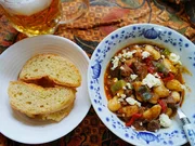 Kretische Bohnensuppe mit Zucchini und Tomaten - Rezept - Bild Nr. 2