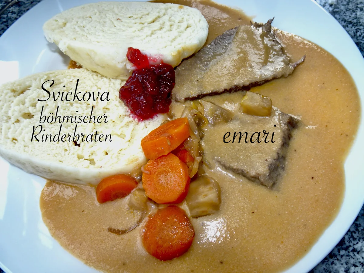 Svickova - Böhmischer Rinderbraten - Rezept - Bild Nr. 2