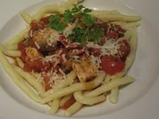 Pasta: Pici mit Lachsragout - Rezept - Bild Nr. 16893
