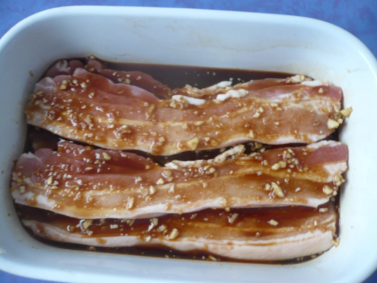 Rezept: Asiatischer Schweinebauch mit Pak Choi Bild Nr. 16896 Asiatischer Schweinebauch mit Pak Choi - Rezept - Bild Nr. 16896