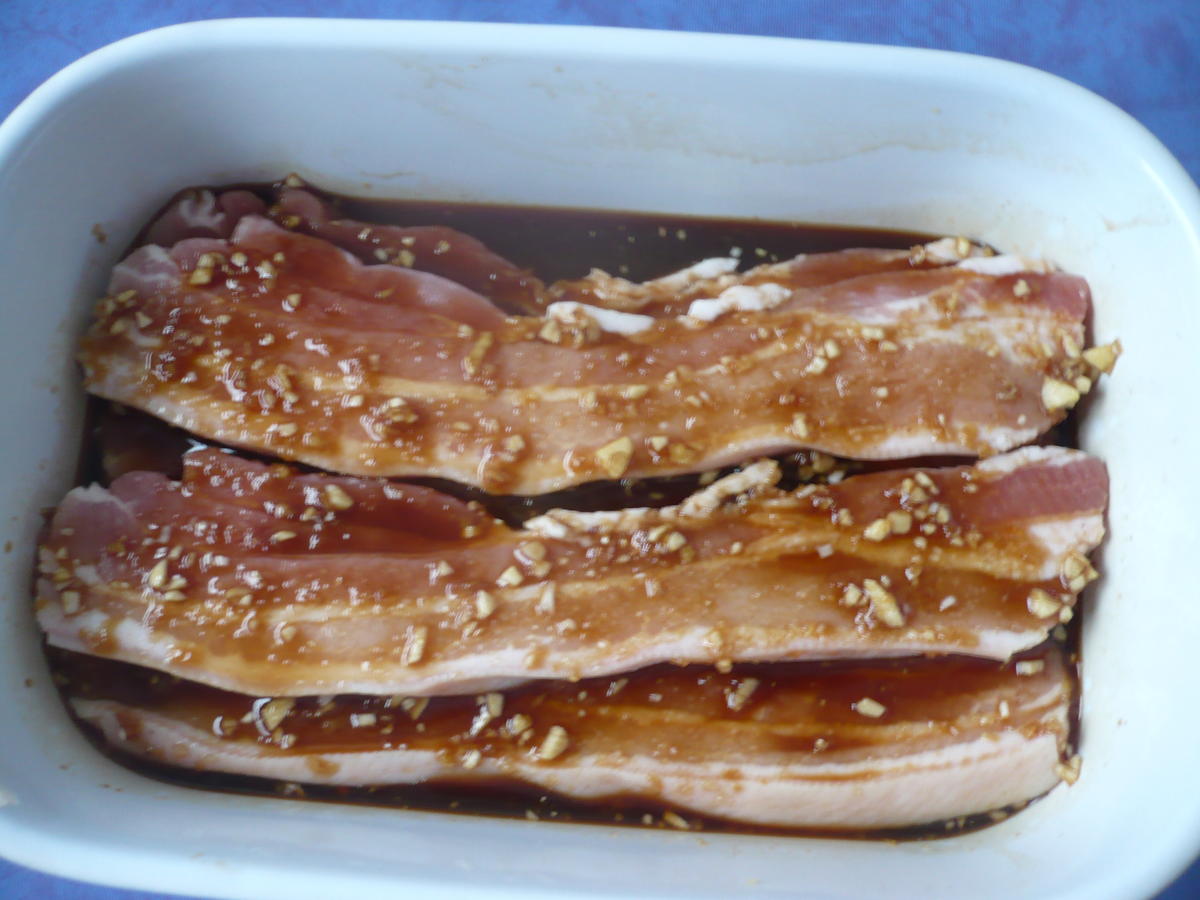 Asiatischer Schweinebauch mit Pak Choi - einfach - von rollimops