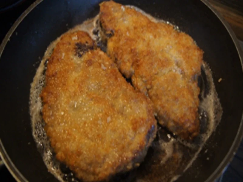 Nackenkotelett mit Kartoffelstampf und Rote-Bete-Salat - Rezept - Bild Nr. 8