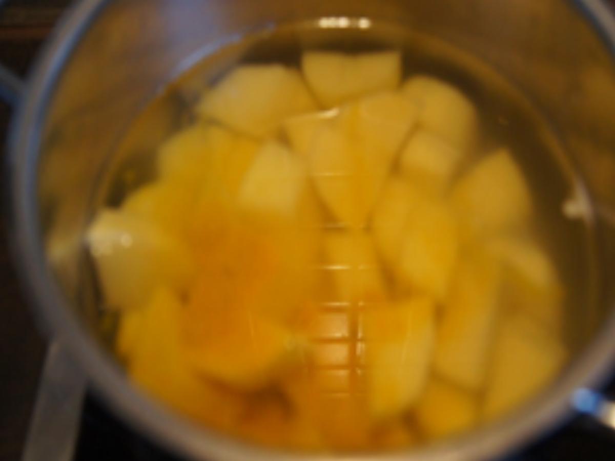 Nackenkotelett mit Kartoffelstampf und Rote-Bete-Salat - Rezept - Bild Nr. 14