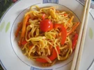 Wok-Gemüsemix süß-sauer mit Eierstreifen und Mie-Nudeln - Rezept - Bild Nr. 16893