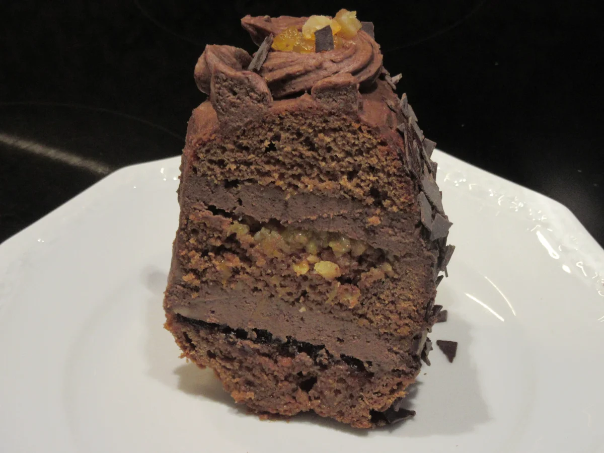 Backen: Schoko-Buttercreme-Orangen-Kranz - Rezept - Bild Nr. 16895