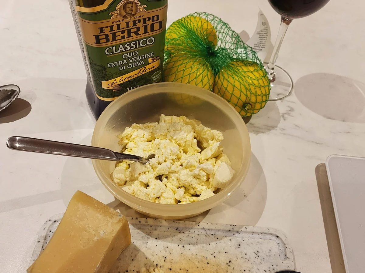 Pasta Ricotta al Limone - Rezept - Bild Nr. 16893