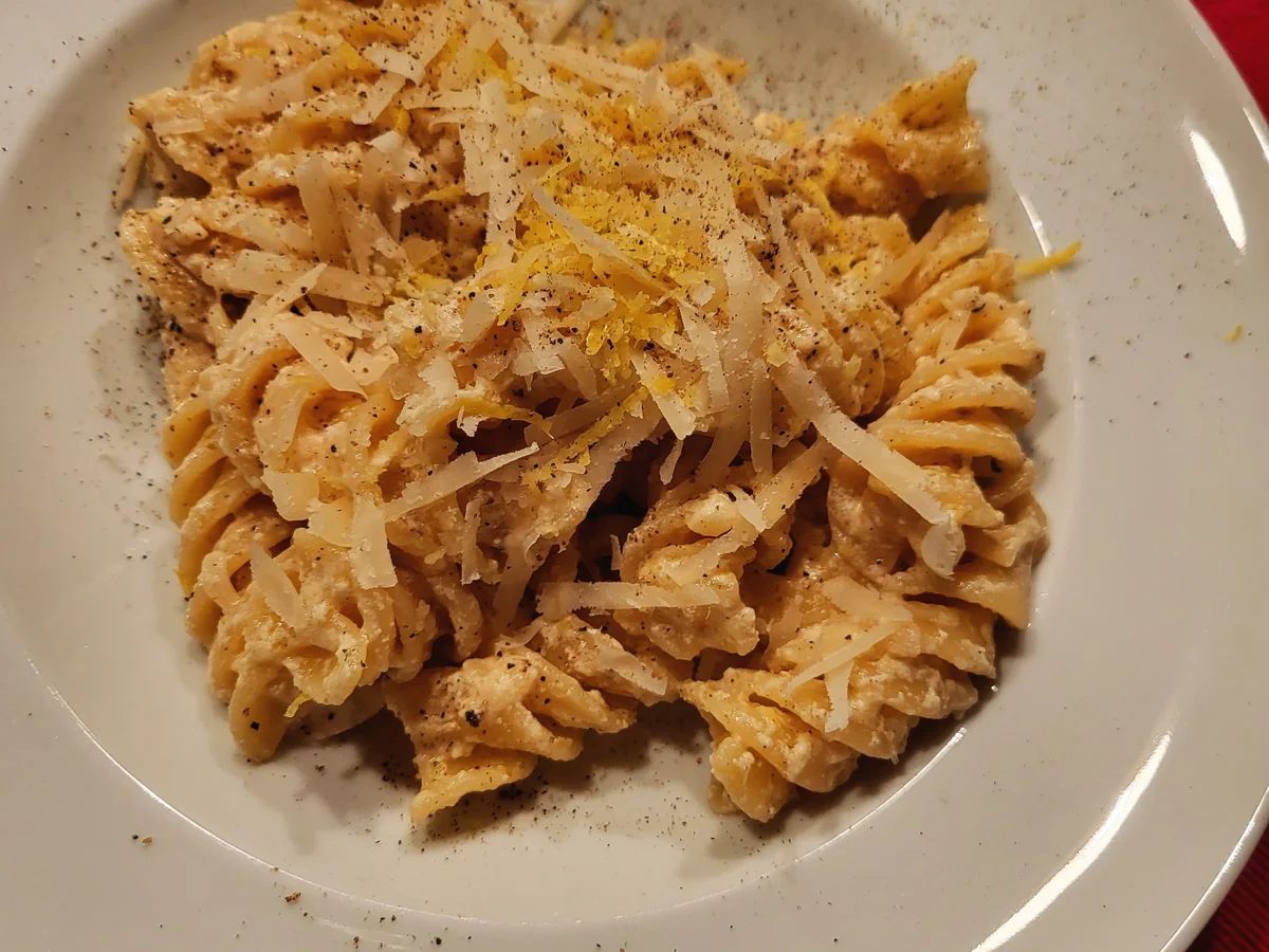 Pasta Ricotta al Limone - Rezept - Bild Nr. 16894