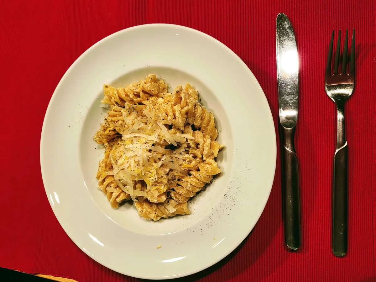 Pasta Ricotta al Limone - Rezept - Bild Nr. 16895