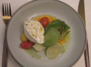 Burrata-Komposition auf gebratenem Römersalat - Rezept - Bild Nr. 2
