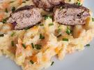 Frikadellen mit Sellerie-Kartoffel -Möhren-Stampf - Rezept - Bild Nr. 16895
