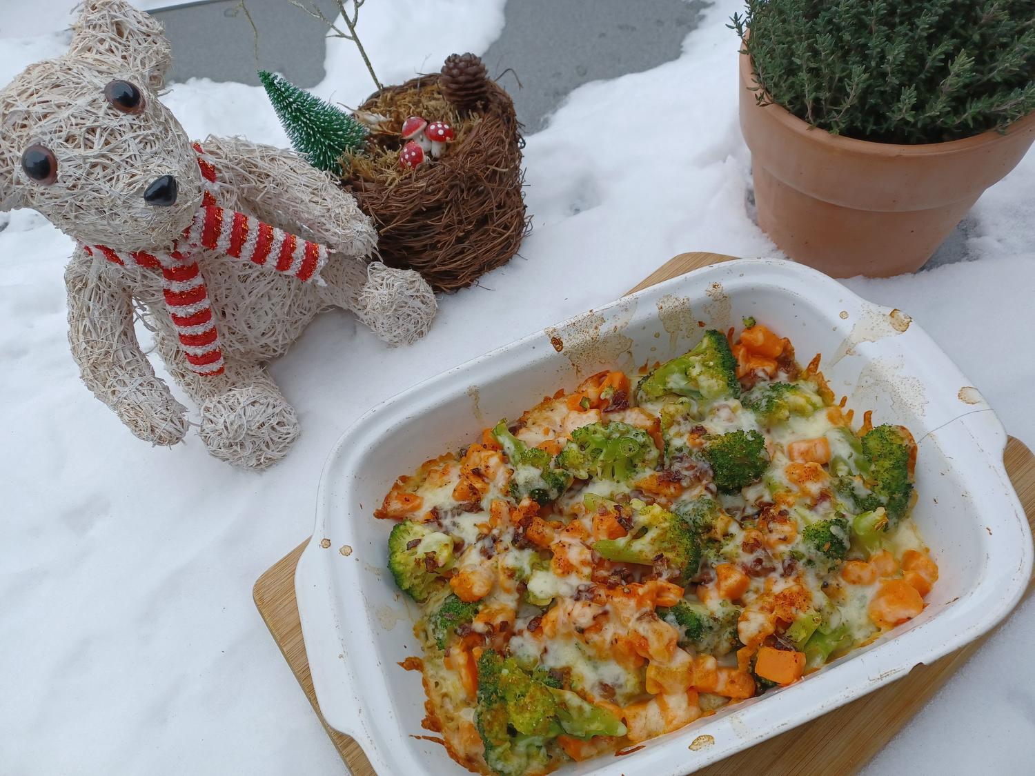 Süßkartoffel - Brokkoli - Auflauf - Rezept - kochbar.de