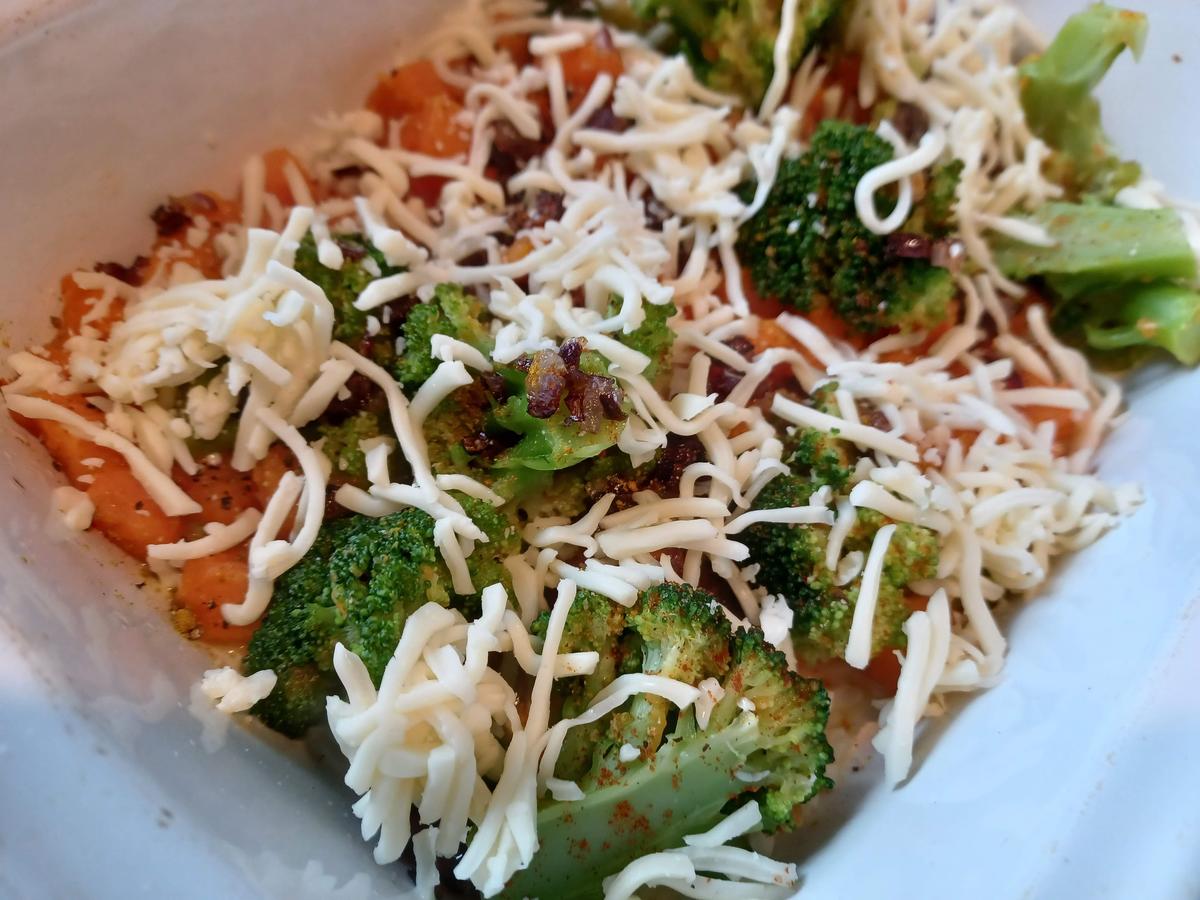 Süßkartoffel - Brokkoli - Auflauf - Rezept
