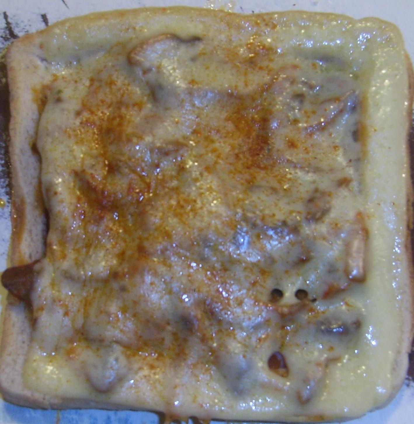 Pilztoast mit Schinkenwurst oder Kochschinken - Rezept - kochbar.de