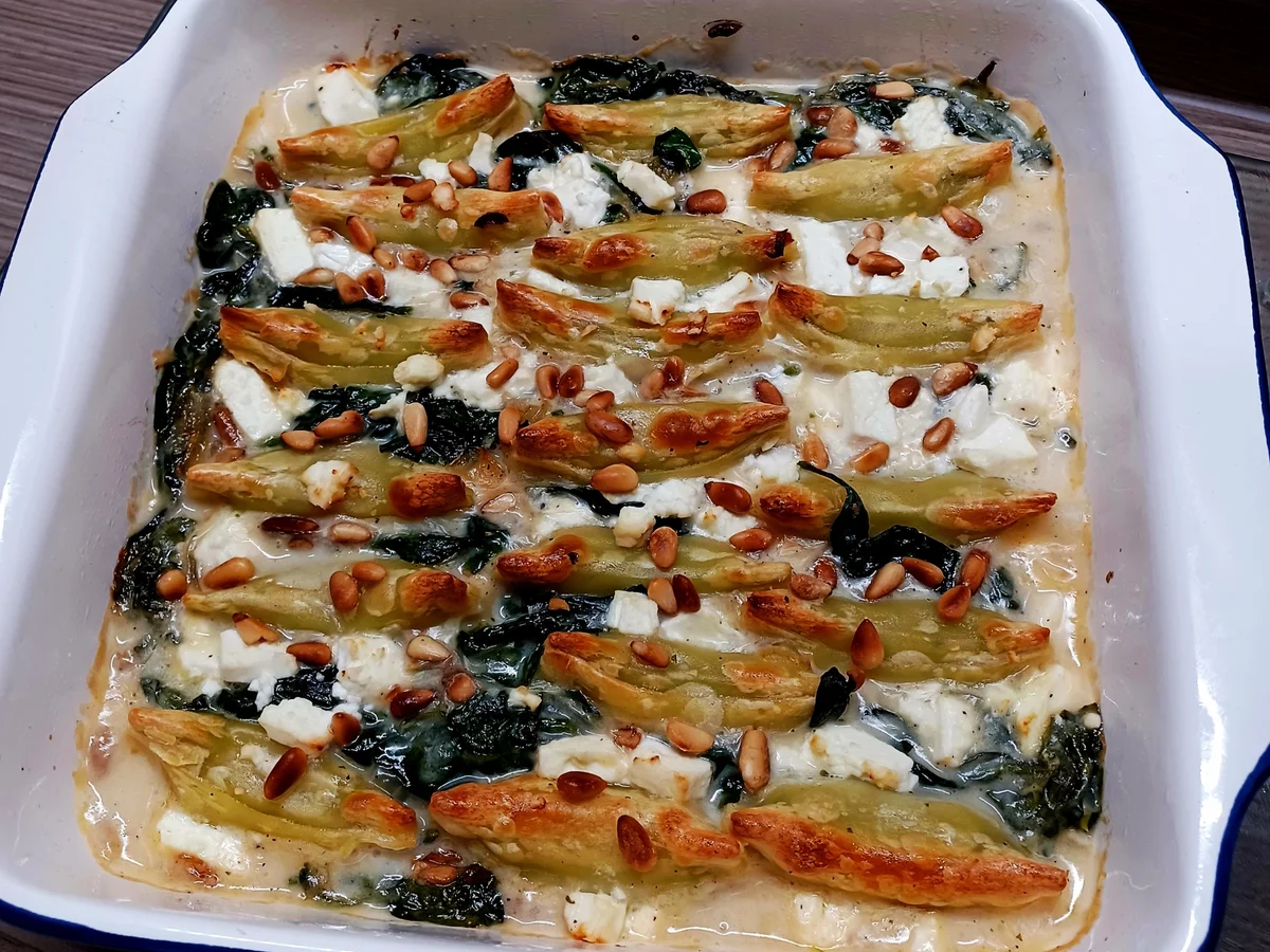 Rezept: Maultaschen - Auflauf Bild Nr. 16895 Maultaschen - Auflauf - Rezept - Bild Nr. 16895