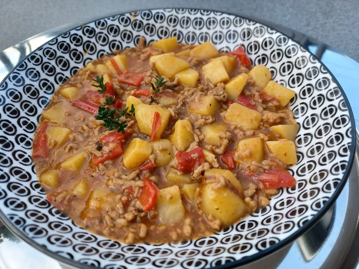 Rezept: Kartoffel - Hackfleisch - Pfanne Bild Nr. 3 Kartoffel - Hackfleisch - Pfanne - Rezept - Bild Nr. 3