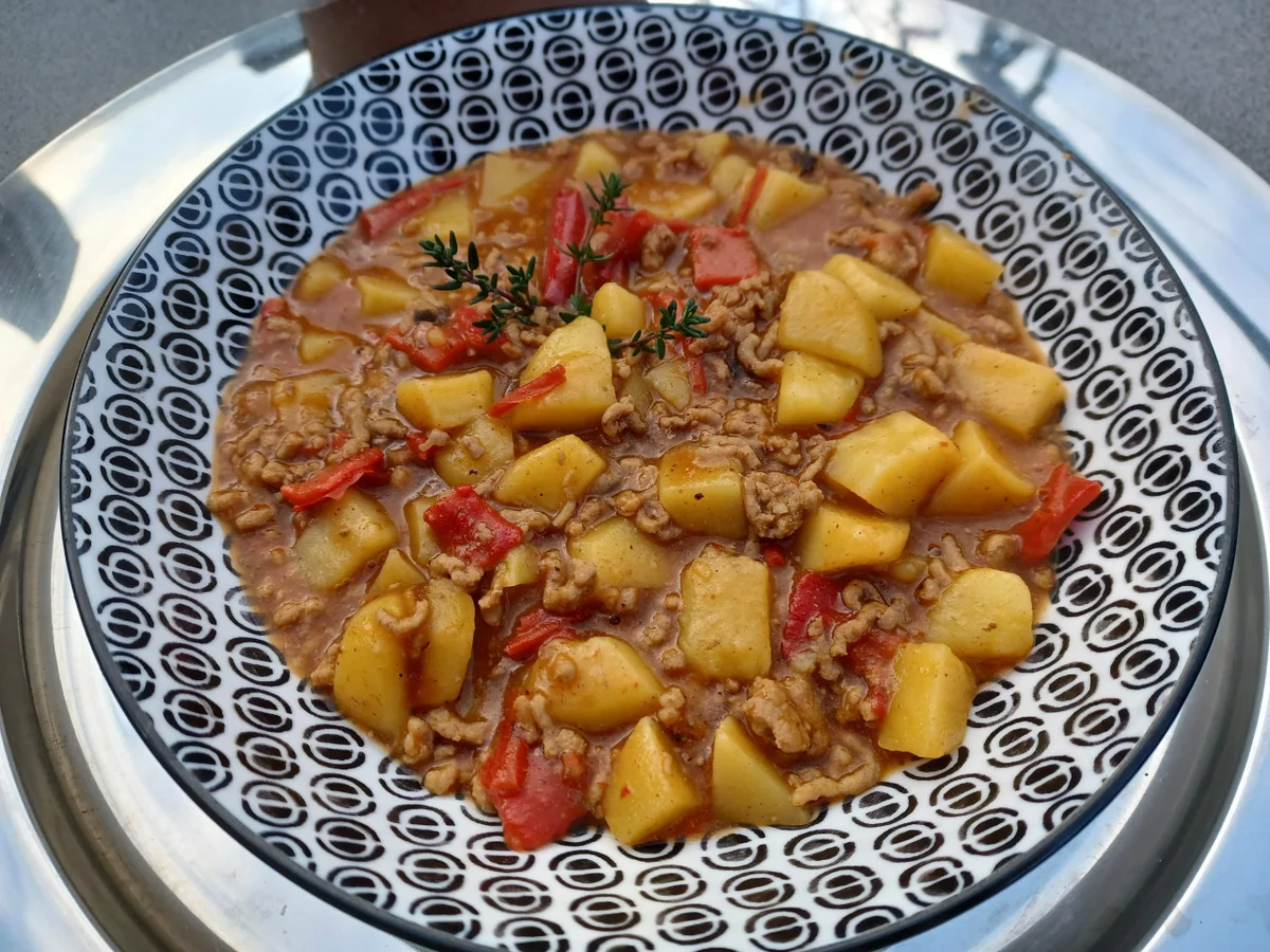 Rezept: Kartoffel - Hackfleisch - Pfanne Bild Nr. 16904 Kartoffel - Hackfleisch - Pfanne - Rezept - Bild Nr. 16904