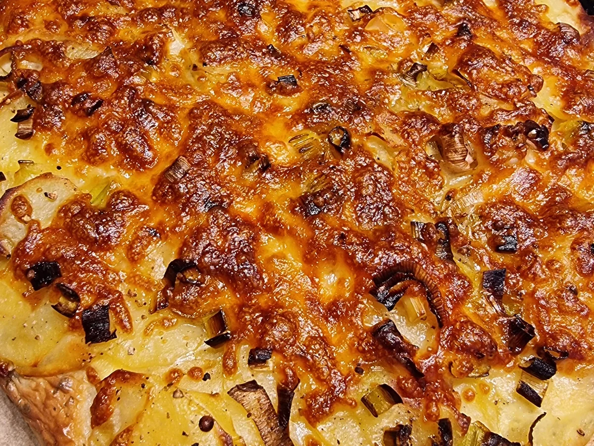 Kartoffel-Lauch-Pizza - Rezept - Bild Nr. 16905