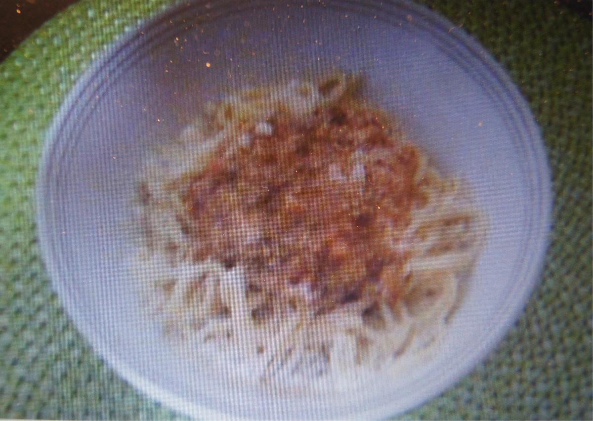 Spaghetti mit Mett-Gemüse-Sauce - Rezept - Bild Nr. 16895