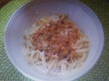 Spaghetti mit Mett-Gemüse-Sauce - Rezept - Bild Nr. 16895