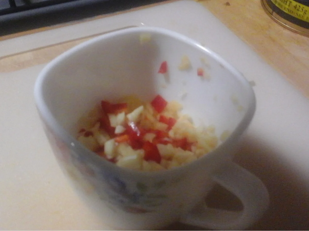 Wok-Gemüse mit Hähnchenfleisch, Ei und Basmatireis - Rezept - Bild Nr. 16898