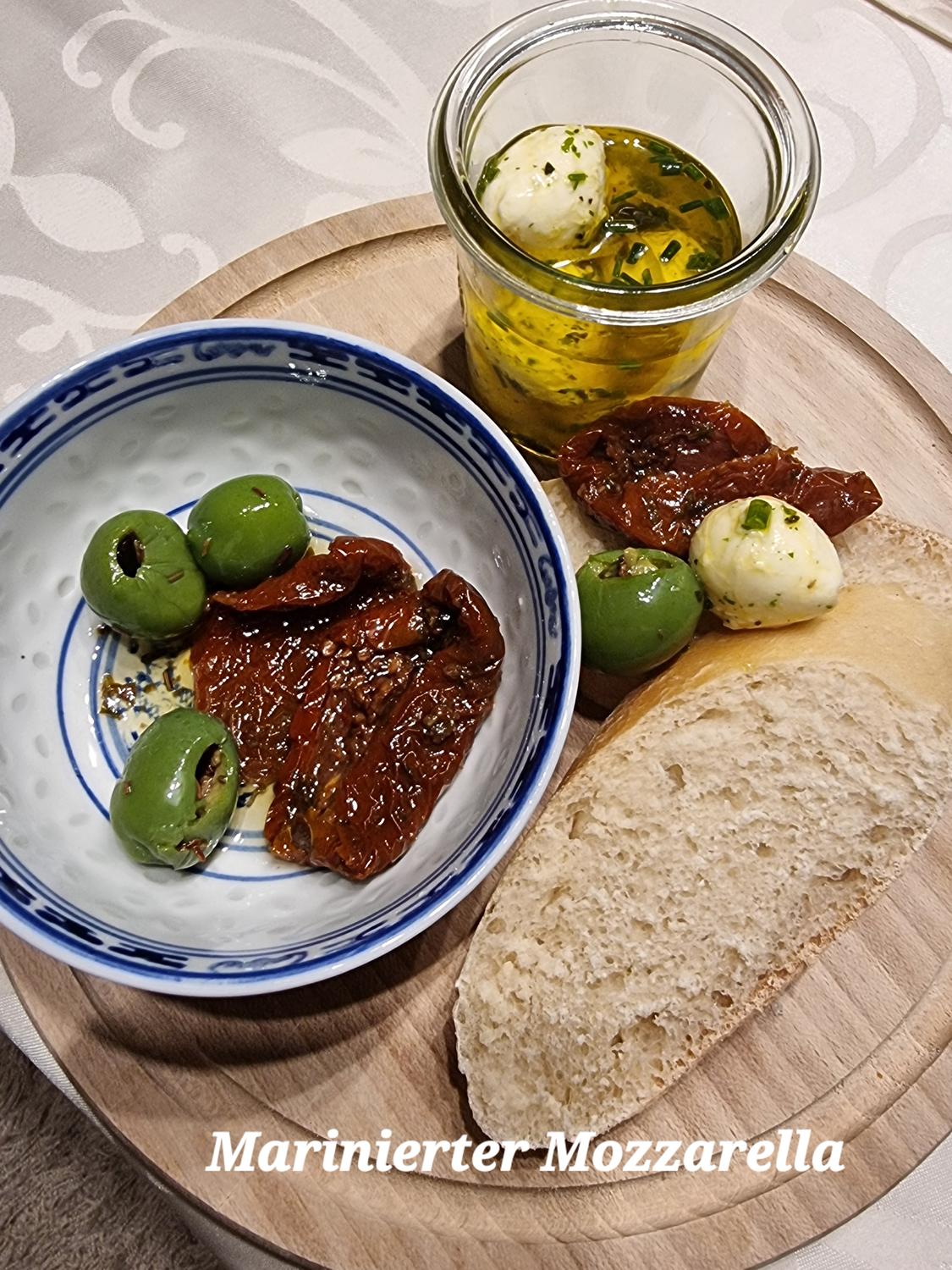 Marinierter Mozzarella - Rezept mit Bild - kochbar.de