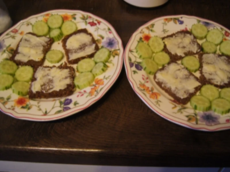 Ei-Vollkornbrot mit Forellenfilet - Rezept - Bild Nr. 16904