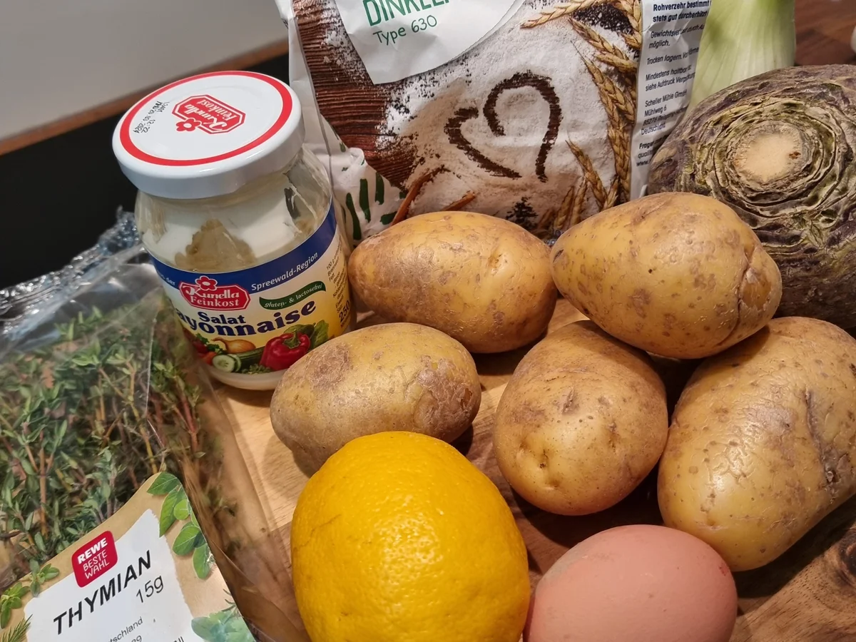 Rezept: Kartoffel-Steckrüben-Rösti mit Fenchelsalat Bild Nr. 16897 Kartoffel-Steckrüben-Rösti mit Fenchelsalat - Rezept - Bild Nr. 16897