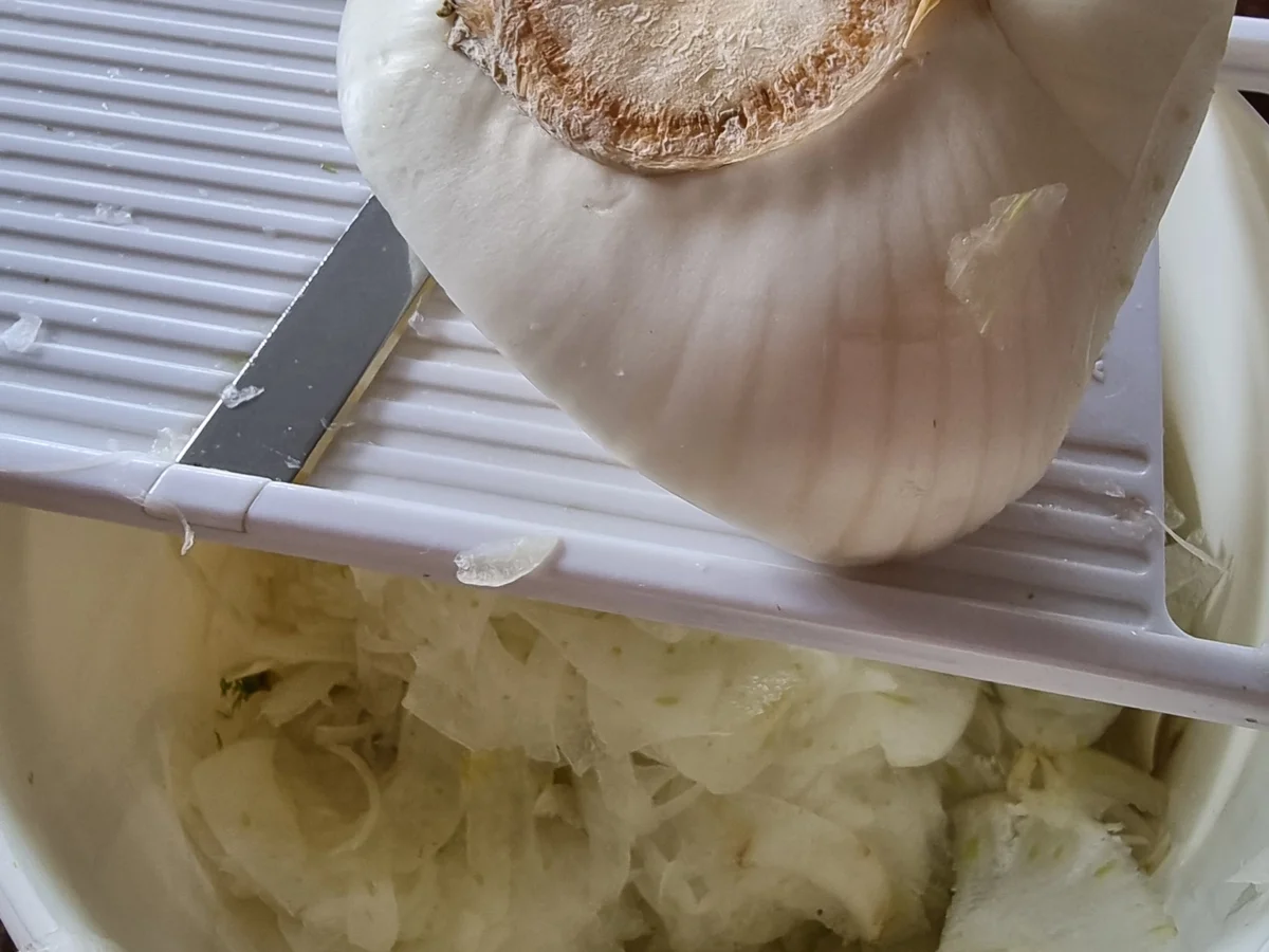 Rezept: Kartoffel-Steckrüben-Rösti mit Fenchelsalat Bild Nr. 16907 Kartoffel-Steckrüben-Rösti mit Fenchelsalat - Rezept - Bild Nr. 16907