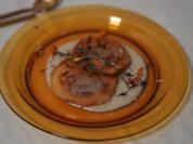 Apfelküchle mit Vanille-Thymiansoße - Rezept - Bild Nr. 2