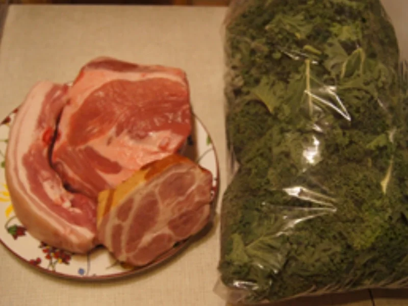 Brauner Kohl 2024 mit deftiger Beilage und Salzkartoffeln - Rezept - Bild Nr. 16897