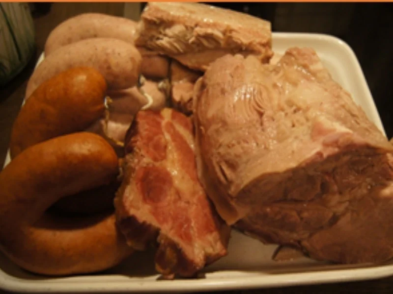 Brauner Kohl 2024 mit deftiger Beilage und Salzkartoffeln - Rezept - Bild Nr. 16900