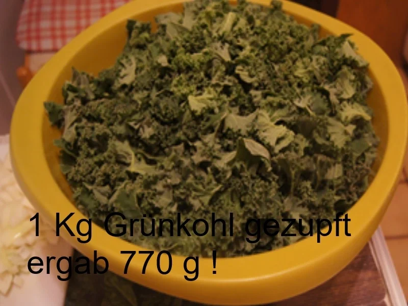 Brauner Kohl 2024 mit deftiger Beilage und Salzkartoffeln - Rezept - Bild Nr. 16906