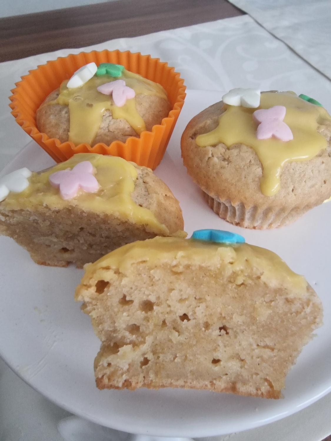 Zitronen-Joghurt-Muffins - Rezept mit Bild - kochbar.de
