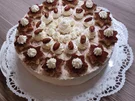Gebrannte Mandel-Sahne-Torte mit Kirschen - Rezept - Bild Nr. 16904