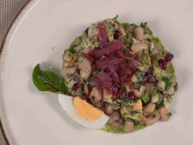 Rezept: Piazza mit Bohnen und Avocado Bild Nr. 16908 Piazza mit Bohnen und Avocado - Rezept - Bild Nr. 16908