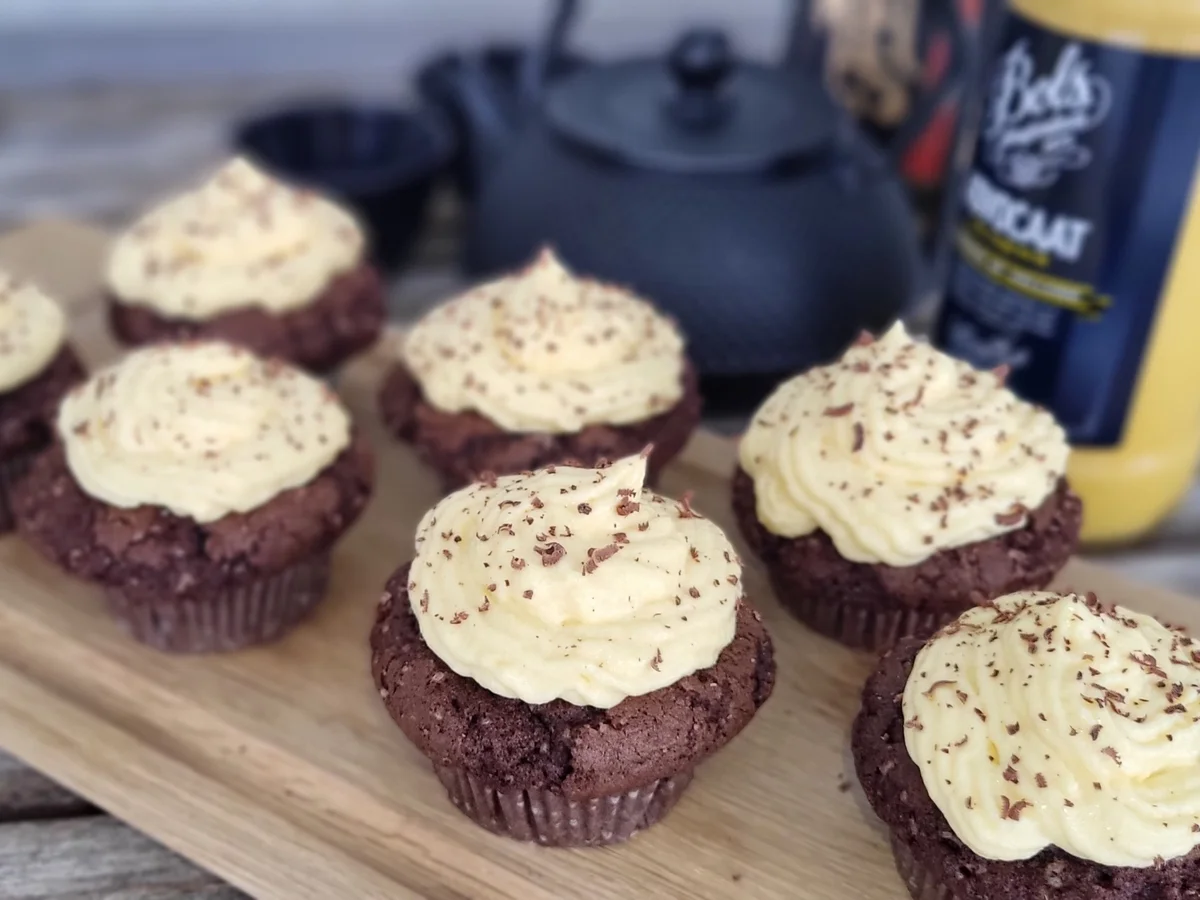 BiNe` S SCHOKO EIERLIKÖR MUFFINS - Rezept - Bild Nr. 16909