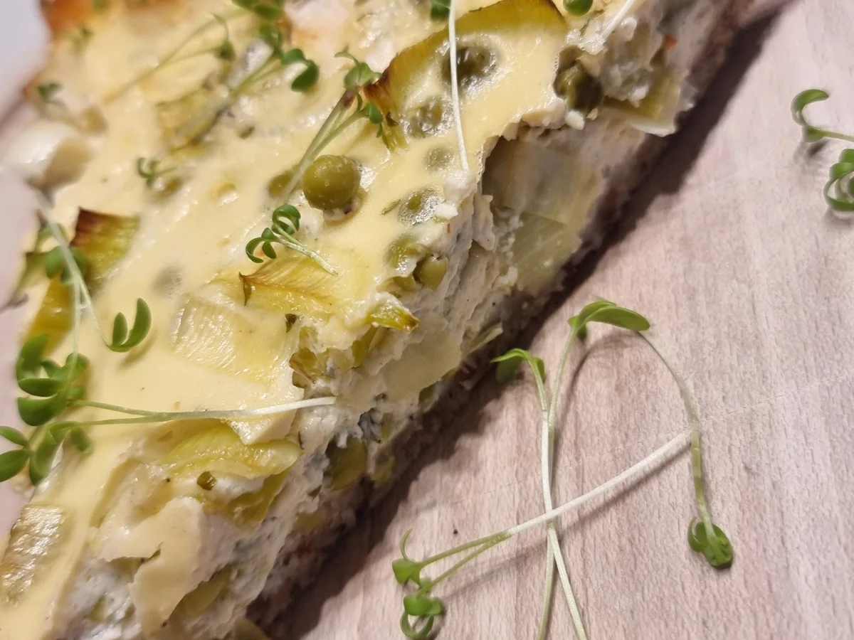 Lauch-Erbsen-Tarte - Rezept - Bild Nr. 16908