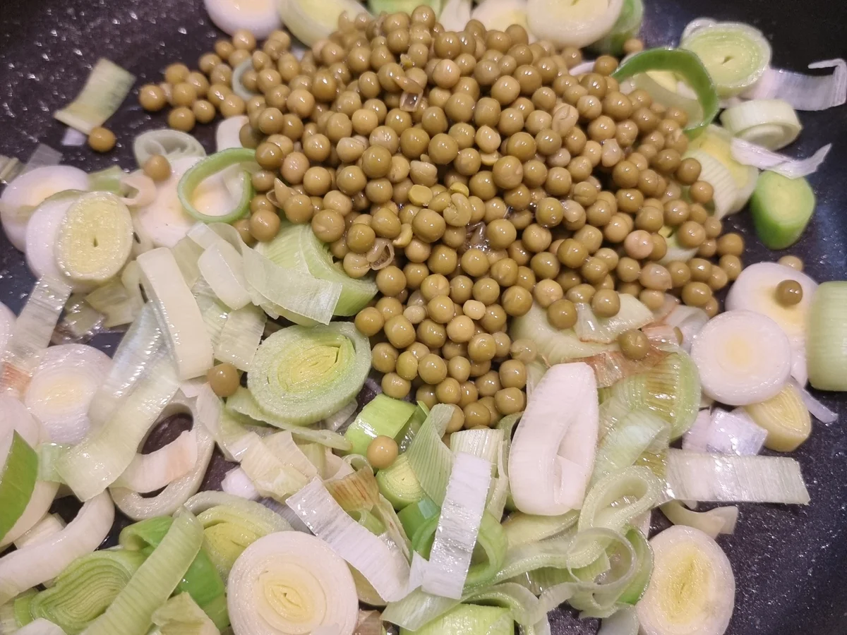 Lauch-Erbsen-Tarte - Rezept - Bild Nr. 16915