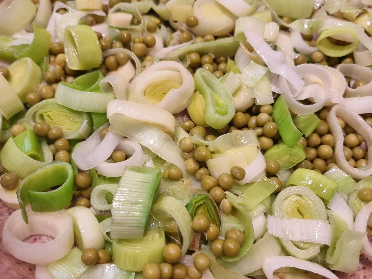 Lauch-Erbsen-Tarte - Rezept - Bild Nr. 16922