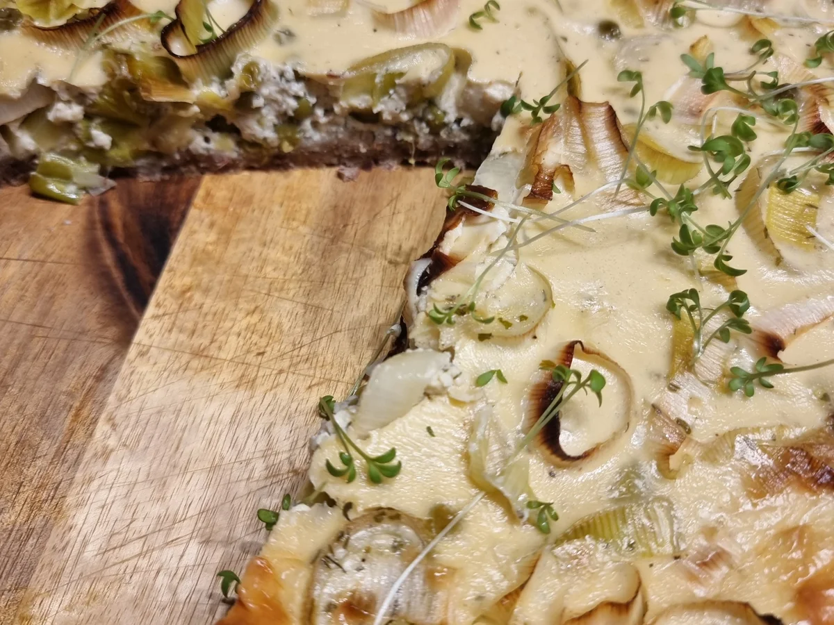 Lauch-Erbsen-Tarte - Rezept - Bild Nr. 16926