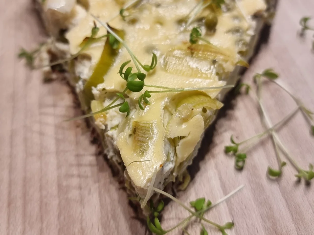 Lauch-Erbsen-Tarte - Rezept - Bild Nr. 16929