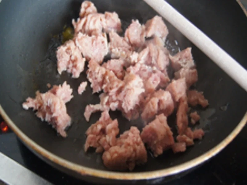 Rezept: Pellkartoffel-Drillinge mit Putenhack-Stippe und Kenia-Bohnen Bild Nr. 16932 Pellkartoffel-Drillinge mit Putenhack-Stippe und Kenia-Bohnen - Rezept - Bild Nr. 16932