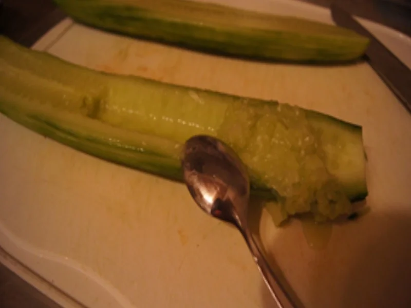 Rezept: Lachs-Gurken-Pfanne mit Pellkartoffel-Drillingen Bild Nr. 16933 Lachs-Gurken-Pfanne mit Pellkartoffel-Drillingen - Rezept - Bild Nr. 16933